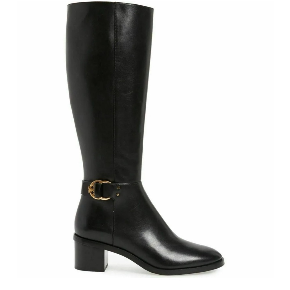 Offers Welcome!! NWT Tory Burch Marsden 50mm Boot - Black Leather